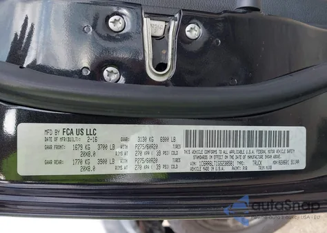 2016 Ram 1500 Lone Star из США, поврежденный, VIN 1C6RR6LT1GS238581